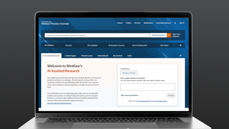 Westlaw Precision Australia: Smart AI Legal Research Tools | Australia ...